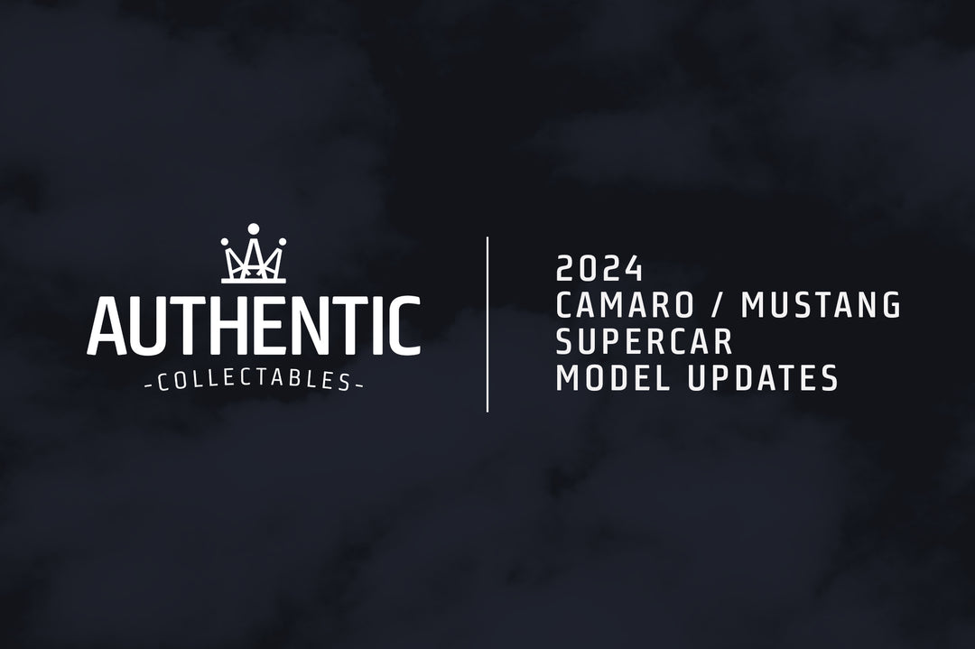 Product Updates: 1:18/1:43 2024 Camaro and Mustang Supercar Models