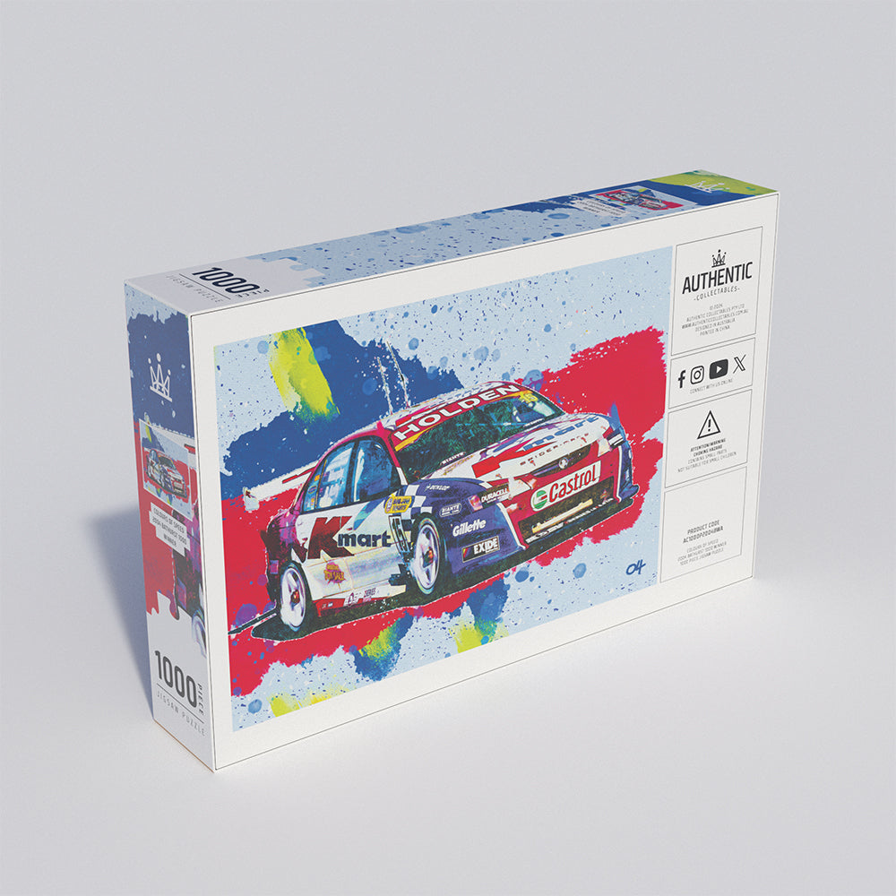 Colours Of Speed: 2004 Bathurst 1000 Winner 1000 Piece Jigsaw Puzzle (Pre-Order)