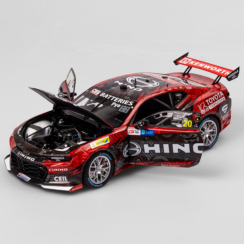 1:18 Team 18 #20 Chevrolet Camaro ZL1 - 2023 Darwin Triple Crown Indigenous Round