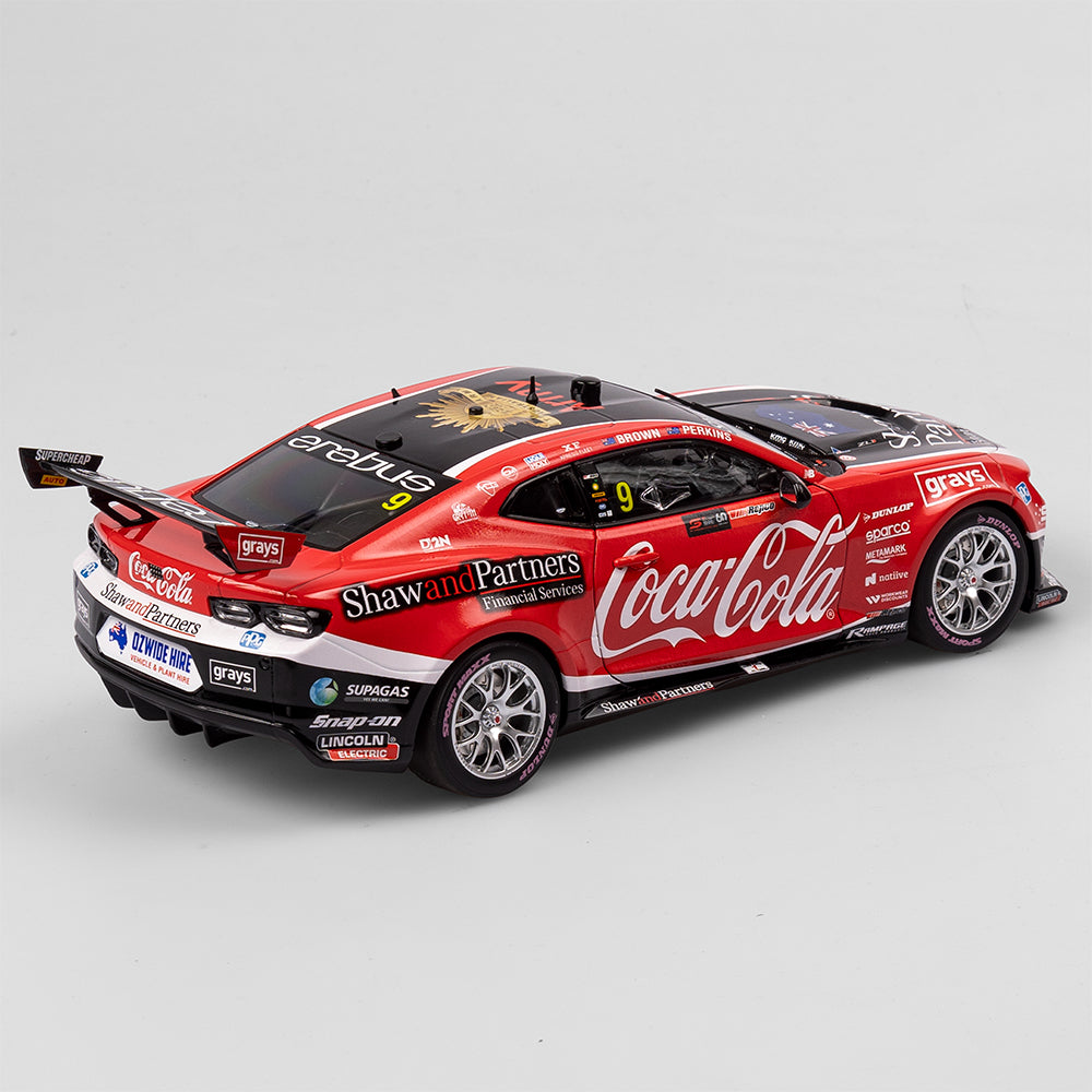 1:18 Coca-Cola Racing By Erebus #9 Chevrolet Camaro ZL1 - 2023 Bathurst 1000