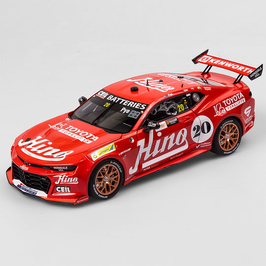 1:18 Team 18 #20 Chevrolet Camaro ZL1 - 2023 Gold Coast 500 Hino Team Samurai Retro Livery