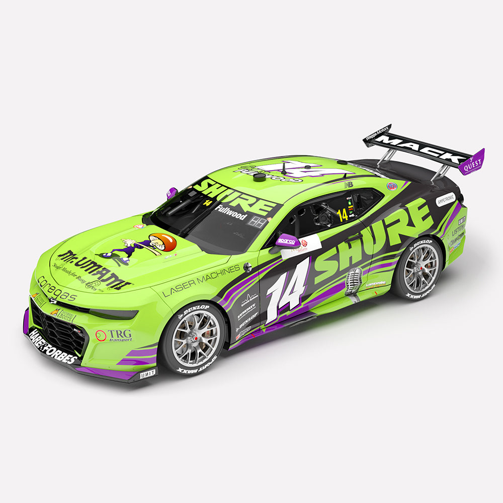 1:43 Brad Jones Racing Shure #14 Chevrolet Camaro ZL1 - 2025 Melbourne SuperSprint (AGP)