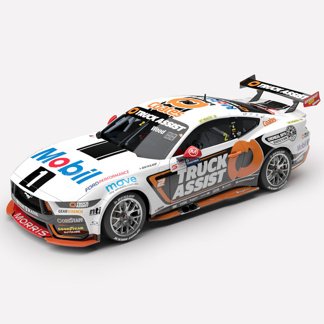 1:43 Mobil 1 Truck Assist Racing #2 Ford Mustang GT - 2024 Perth SuperSprint