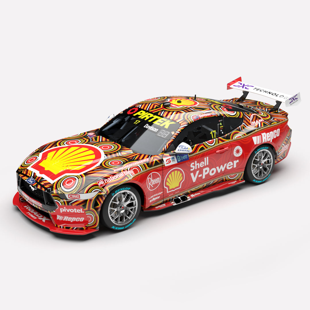 1:18 Shell V-Power Racing Team #17 Ford Mustang GT - 2024 Darwin Triple Crown Indigenous Round