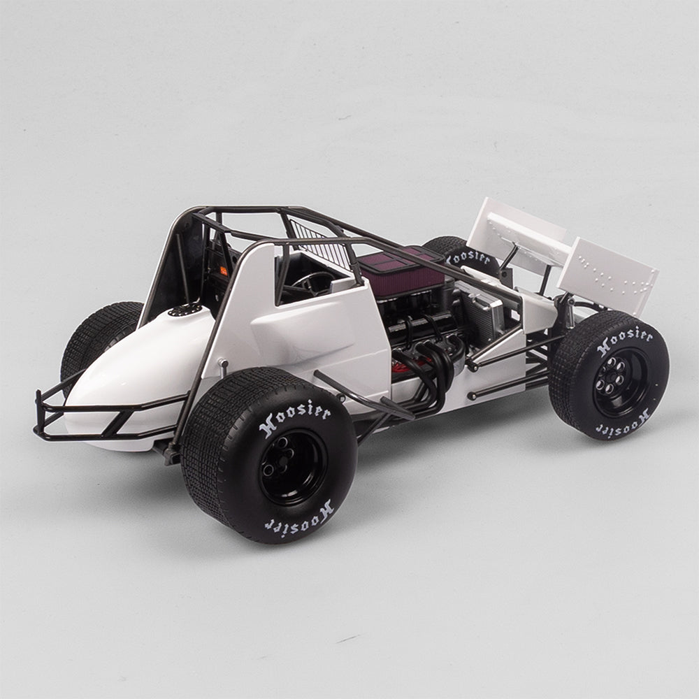 1:18 Plain Body Sprintcar - Gloss White