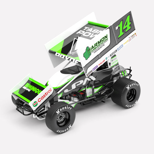 1:18 Jason Pryde Motorsport #W14 Sprintcar - 2024/2025 Season