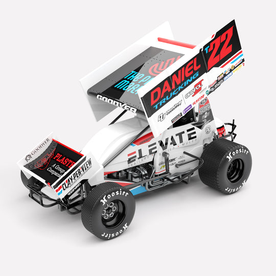 1:18 Jock Goodyer Racing #T22 Sprintcar - 2024 High Limit International: Perth