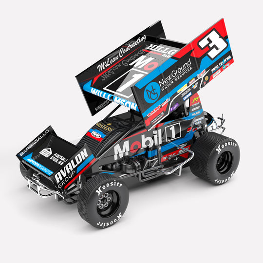 1:18 Williamson Motorsport #3 Sprintcar - 2024 High Limit International: Perth